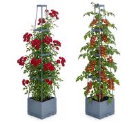 Planter Trellis Tomato Tower Plant Support Set of 2