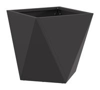 vidaXL Planter Black 30 x 30 x 30 cm Steel