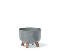 Planter with legs GRACIA BETON EFFECT Concrete, 24x24x18.8 cm