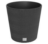 (anthracite, 37.5 l) vidaXL Planter Raised Bed with Removable Inner Anthracite 15 / 15.3 L PP Rattan