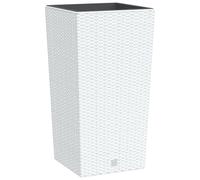 Planter with Removable Inner Garden Raised Bed Plant Pot PP Rattan vidaXL