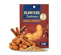 PLANTERS Cashews Cinnamon & Brown Sugar Party Snacks 5oz Bag