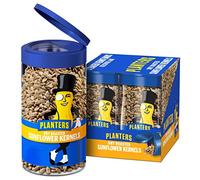 PLANTERS Pop & Pour Dry Roasted Sunflower Seeds to Eat, Road Trip Snack, Plant-Based Protein, Snacks for Adults, After School Snacks for Kids, Bulk Nuts, Kosher, 5.85oz Jar (4 Count)