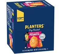 Planters Sweet and Spicy Dry Roasted Peanuts 50ml (Pack of 18)