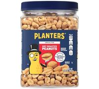 Planters Unsalted Dry Roasted Peanuts, 35 Ounce