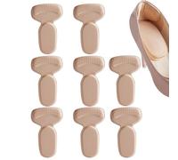 Plantillas Para Tacones De Hombre | 8 Piezas De Rellenos De Espuma Flexible Antideslizante Para Botas | Protectors De Tacón Alto Para | Para Planos, Zapatillas, Mocasines Y De