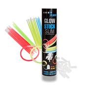 Plantin Glow Stick, Slim, 4 Colours Red, green, yellow, blue Glow Stick Slim 100 Stück