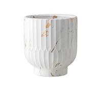 Planting Pots Indoor Flower Pot Plant Container Ceramic Flower Pot Modern Simple Round Flower Pot Style with Drainage Hole Flower Pot Outdoor Pots (A L)