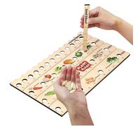 Planting Ruler | Wooden Seedling Spacing - Plant Spacing Ruler - for Beginners Professionals Gardeners Growers Farmers Balcony Vegetables Fruits Flower Beds School Project Greenhouse