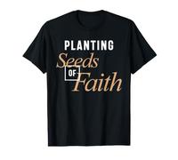 Planting Seeds of Faith - Christian Quote Value Graphic T-Shirt