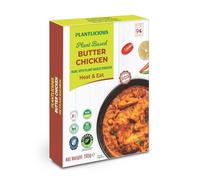 Plantlicious Butter Chicken 285g | Heat & Eat | Microwaveable| Made with Plant-Based Chicken