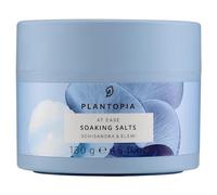 Plantopia Soaking Bath Salts - Anti-Stress, Exfoliating & Hydrating - Elemi & Schisandra Aromatherapy Blend with Himalayan Pink Salt - Removes Toxins & Impurities - Vegan Cruelty Free, 130g