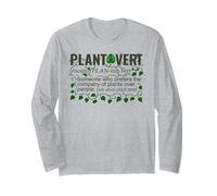 Plantovert Funny Definition When You Like Plants Over People Long Sleeve T-Shirt