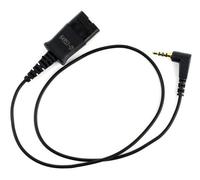 Plantronics Cord 65287-01 - 2.5mm 4-pole to QD for Cisco 7920/7921/7925/7926/7929 Cordless