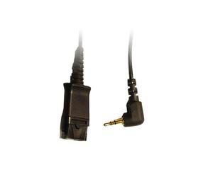 Plantronics 2.5mm QD Cable (10ft) 2.5mm/QD coil cable for Cisco Spa, Polycom, Grandstream