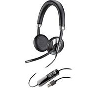 Plantronics 202581-01 Blackwire C725 USB Optimised Headset with Active Noise cancelling -Silver/Black