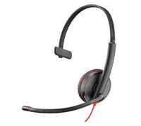 POLY Blackwire 3215 Headset Wired Head-band Calls/Music USB Type-C Bla