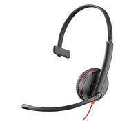 POLY Blackwire 3215 Headset Wired Head-band Calls/Music USB Type-C Bla