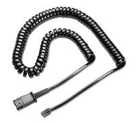 Plantronics 26716-01 U10 Amplifier Cable - Black (Pack of 1)