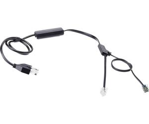Plantronics APV-65 SAVI Electronic Headset Hook Switch Cable - Black