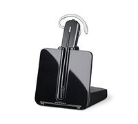 Plantronics - CS540 Wireless DECT Headset with HL-10 Lifter (Poly) - Single Ear (Mono) Convertible (3 wearing styles) - Connects to Desk Phone - Noise Canceling Microphone
