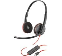 Plantronics Blackwire 3220 Headband Headset - Black