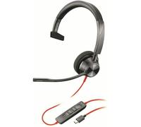 Plantronics Blackwire 3310 BW3310 USB-C Mono Headband Wired Computer Headset
