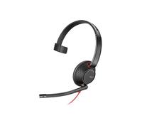 Plantronics Blackwire 5210 Monaural Head-band Black, Red headset