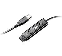 Plantronics DA45 USB Black - Adapter for Cable (USB, Male Connector/Female Connector, Black)