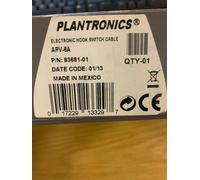 Plantronics APV-6A EHS Cable for Avaya Phones - P/N 83681-01