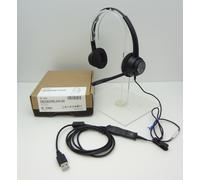 Plantronics EncorePro 320 Stereo QD Headset + Earsing DA95 USB Adapter PC Cable