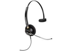 Plantronics EncorePro HW510 Monaural Voice Tube Headset, Black