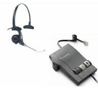 Plantronics H171 DuoPro Headset 61121-02 + M22 Vista Amplifier 43596-65 New Box