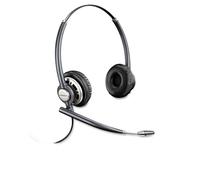 PLANTRONICS Headphones With Microphone Poly Hw720 Black NEW