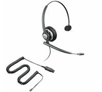 Plantronics HW710 Mono Headset + A10 QD for NEC DTU series Polycom 300 335 550