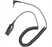 Plantronics IP10 3.5MM QD Coiled Cable MO300 for iPhone Blackberry Samsung & HTC