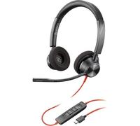 Plantronics Poly Blackwire 3320 Microsoft USB-C Wired Headset - 214013-101