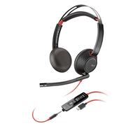 Plantronics Poly Blackwire 5220 Stereo USB-C Wired Headset With Mic 207586-01