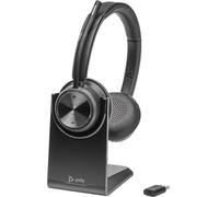 Plantronics Poly Savi 7320 Office Wireless Headset Handheld Office/Call center Black