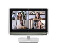 Poly - Studio P21 Personal Meeting Display (Plantronics + Polycom) - 1080p HD Video Quality - Enterprise-Grade 21 inch Display - Integrated Stereo Speakers - Works with Zoom (Certified), Teams, & more