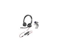 Poly Studio P5 + Blackwire 3325 USB-A Audiovisual pack consisting of a webcam and a headset - Ideal for your day-to-day videoconferencing