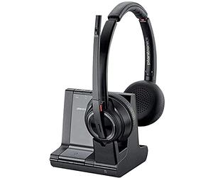 Plantronics Savi W8220/A Wireless Headset - Black