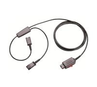 Plantronics Supervisor Y-Cord Adapter Headset Splitter With Mute 27019-01