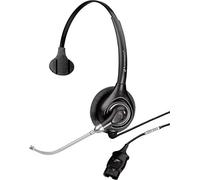 Plantronics SupraPlus HW251/A Wideband Monaural Voice Tube Headset - Black
