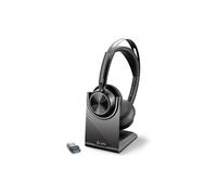 Plantronics Voyager Focus 2 USB-C Wireless Stereo Headset and Charging Stand