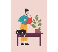 Plants and Cats Notebook