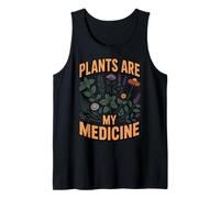 Plants are My Medicine Plant Herb Pharma Healing Herbalist Tank Top