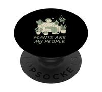 Plants Are My People Relaxing Vibes PopSockets Adhesive PopGrip