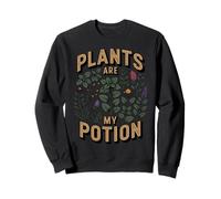 Plants Are My Potion Plant Herb Pharma Healing Herbalist Sweatshirt