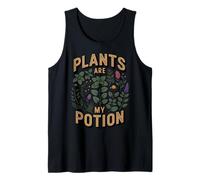 Plants are My Potion Plant Herb Pharma Healing Herbalist Tank Top